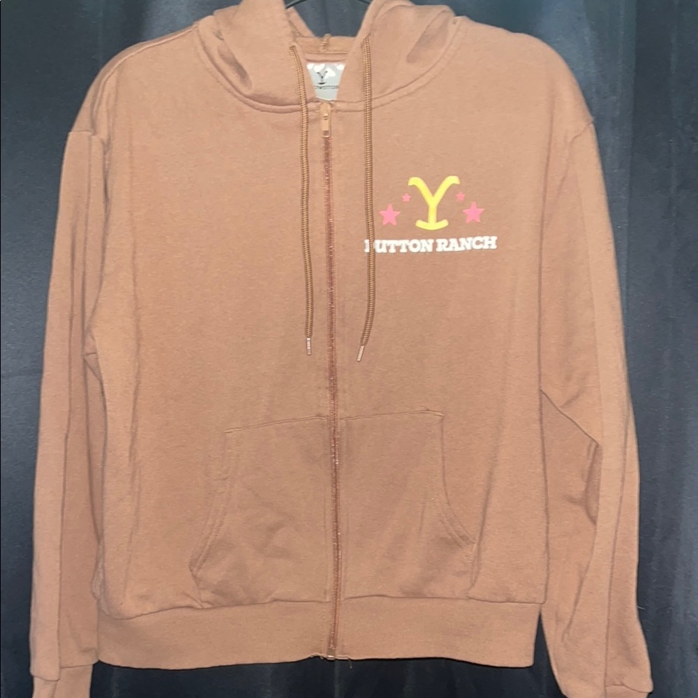Yellowstone Brown Hoodie Jacket